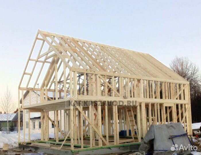 Строительство каркасных домов под ключ