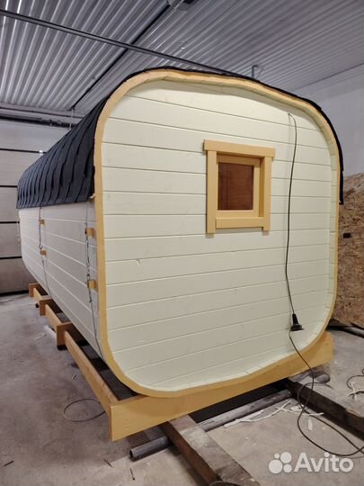 Бочка-баня 4м с боковым входом в наличии