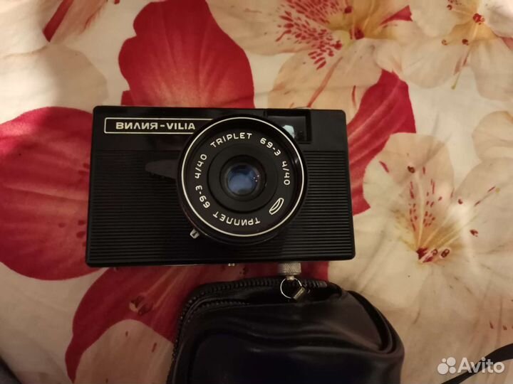 Фотоаппарат vilia с фотовспышкой