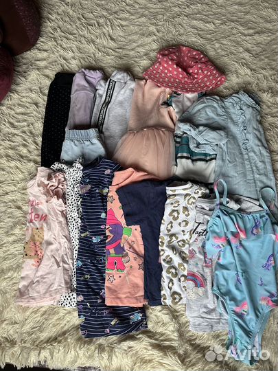 Пакет вещей на девочку