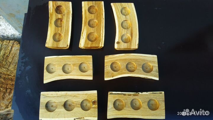 Подсвечник деревянный