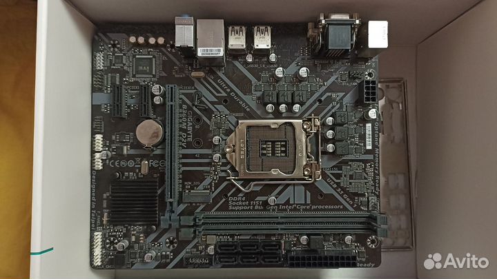 I3 8100 + gigabyte b360m d2v+AeroCool VX plus650W