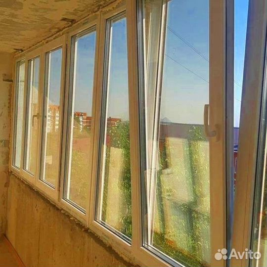 Пластиковые окна. остекление коттеджей