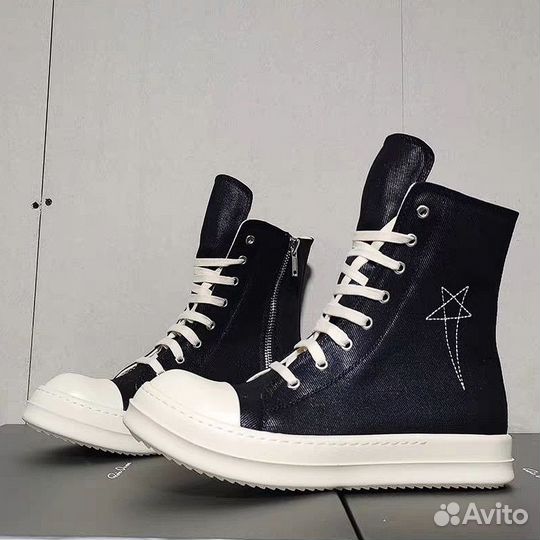 Кеды Rick Owens drkshdw luxor hight