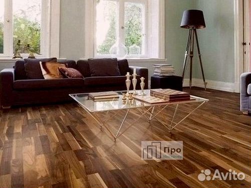 Паркетная доска орех американский