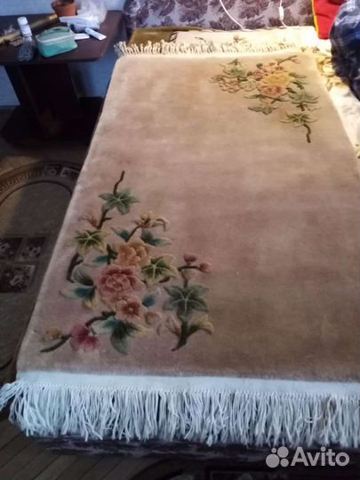 Ковёр ручной работы. Китай. СССР. 50 годы