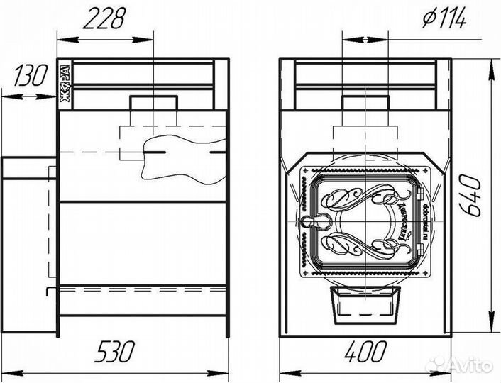 Банные печи с гарантией