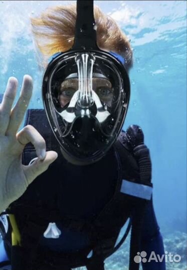 Маска полнолицевая для подводного плавания