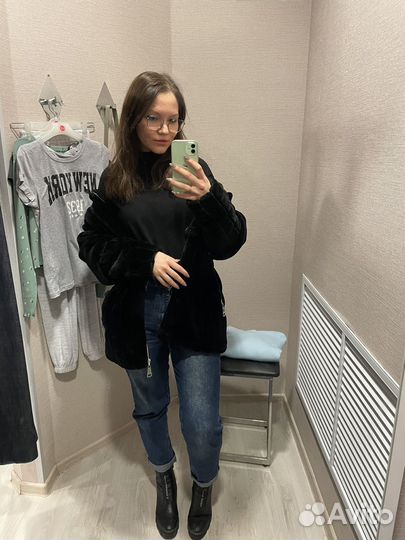 Шуба мутоновая новая