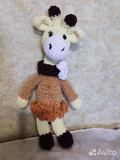 Вязаные жирафы