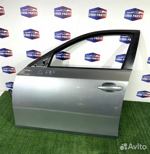 Дверь передняя левая BMW E60 (mineralgrau)