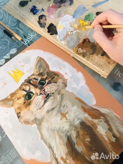 Портрет кота