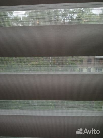 Рулонные шторы день ночь