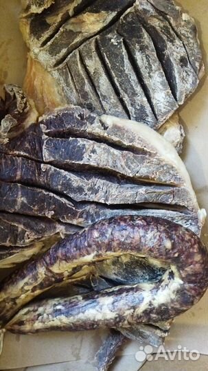 Сушёное мясо и колбаса