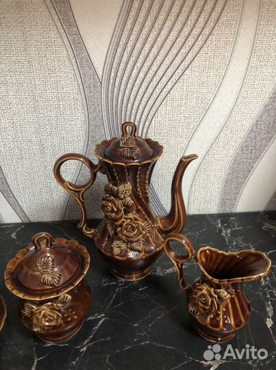 Кофейный сервиз керамика СССР