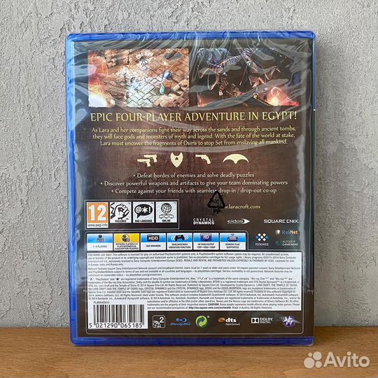 Lara Croft and the Temple of Osiris PS4, Рус