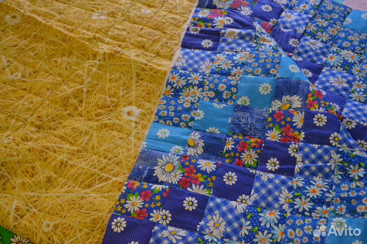 Лоскутное одеяло ручной работы