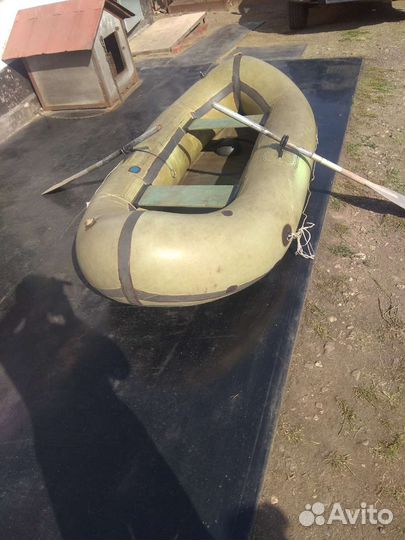 Лодка надувная резиновая бу