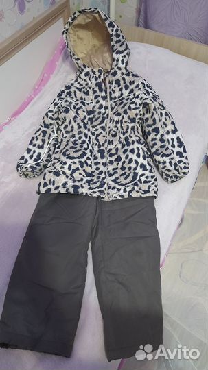 Демисезонный костюм для девочки 116