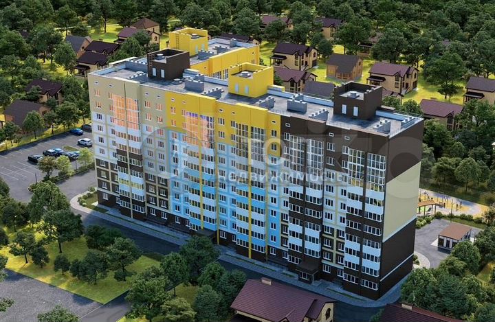 1-к. квартира, 28,1 м², 4/10 эт.