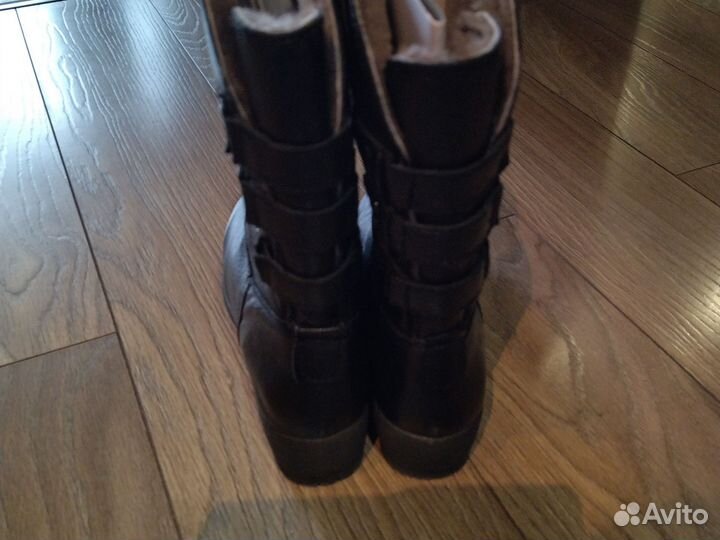Сапоги кожаные женские размер 37