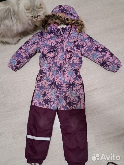 Зимний костюм для девочки 122
