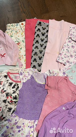 Пакет вещей на девочку 80 86 92