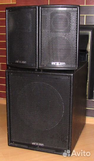 Колонки Сабвуфер активный 2800W 3шт Pro Reloop Set