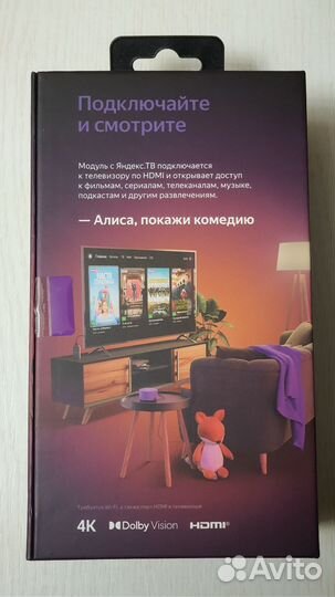Модуль с Яндекс тв и Алисой
