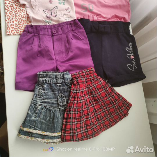 Летняя одежда для девочек 92-98