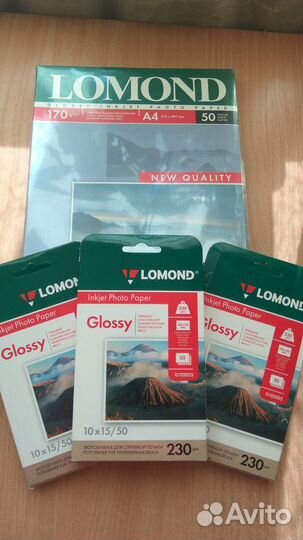 Фотобумага Lomond для струйного принтера