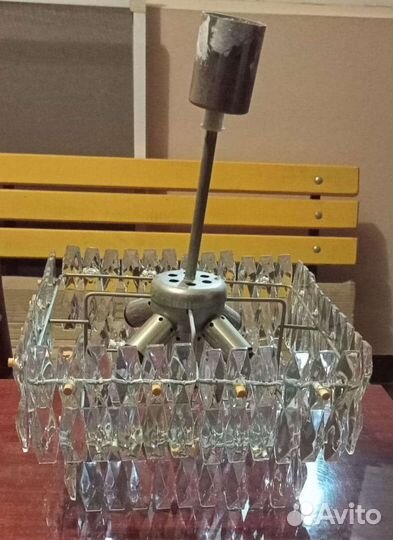 Люстра хрусталь СССР