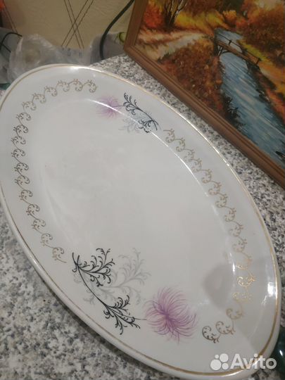 Блюдо большое СССР