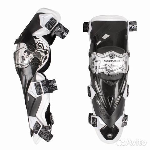 Наколенники scoyco K12, цвет Белый