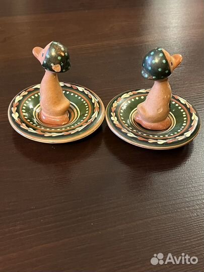 Статуэтки гуси в косынках раритет