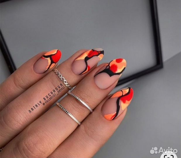 Наращивание, маникюр