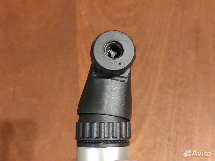 Велонасос алюминиевый компактный