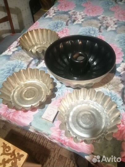 Алюминиевая форма СССР для выпечки