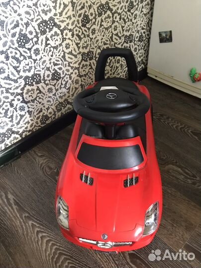 Детская машинка каталка mercedes
