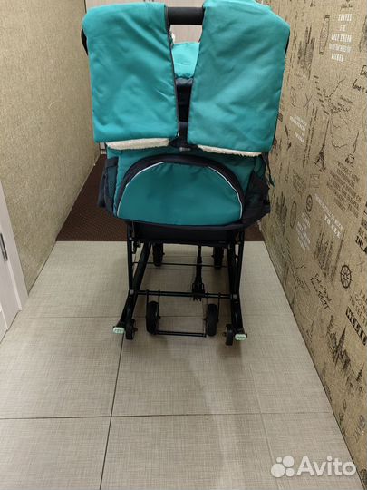 Санки коляска ника