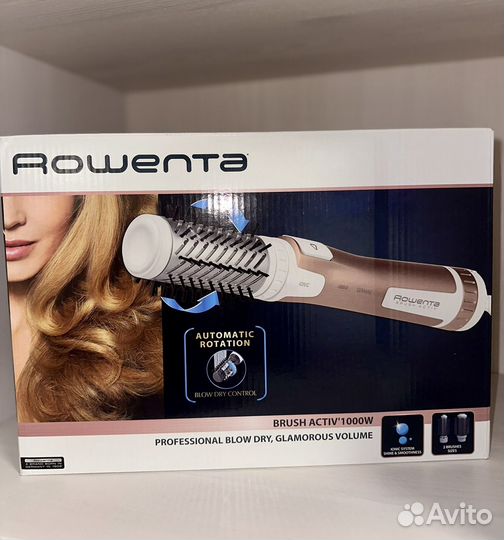 Фен щетка rowenta