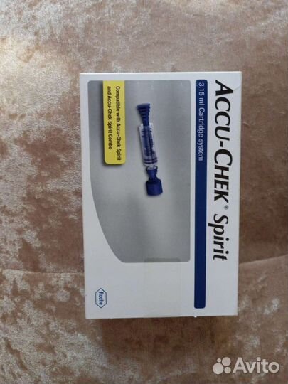 Картриджи для помпы Акку-чек Спирит