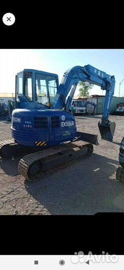Мини - экскаватор гусеничный Hitachi EX55UR