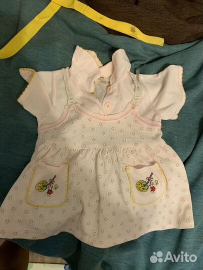 Платье на девочку 62-68