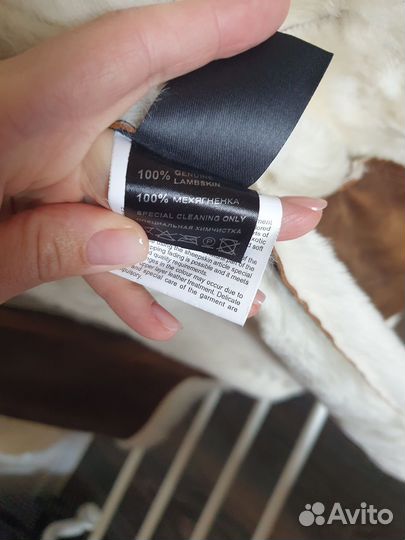 Дубленка натуральная женская 42 44