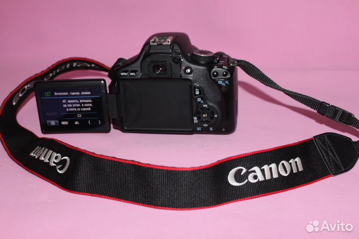 Зеркальный фотоаппарат canon 600d