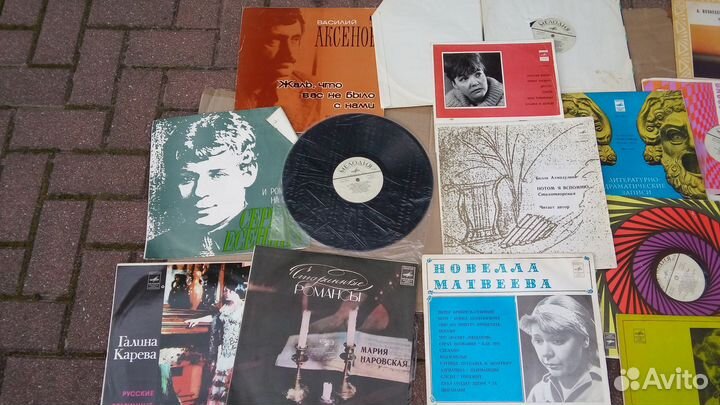 Пластинки Стихи, рассказы, романсы