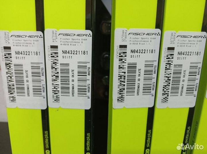 Лыжи fischer speedmax 3D, крепления race skate IFP