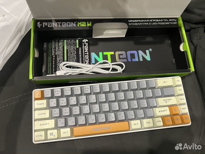 Игровая мембранная клавиатура с подсветкой