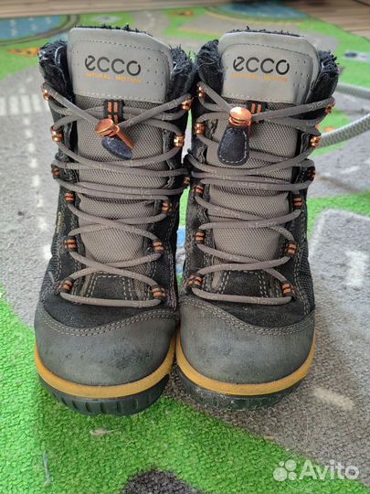 Сапоги ecco 32 зимние